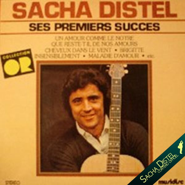 Sacha Distel ses premiers succès